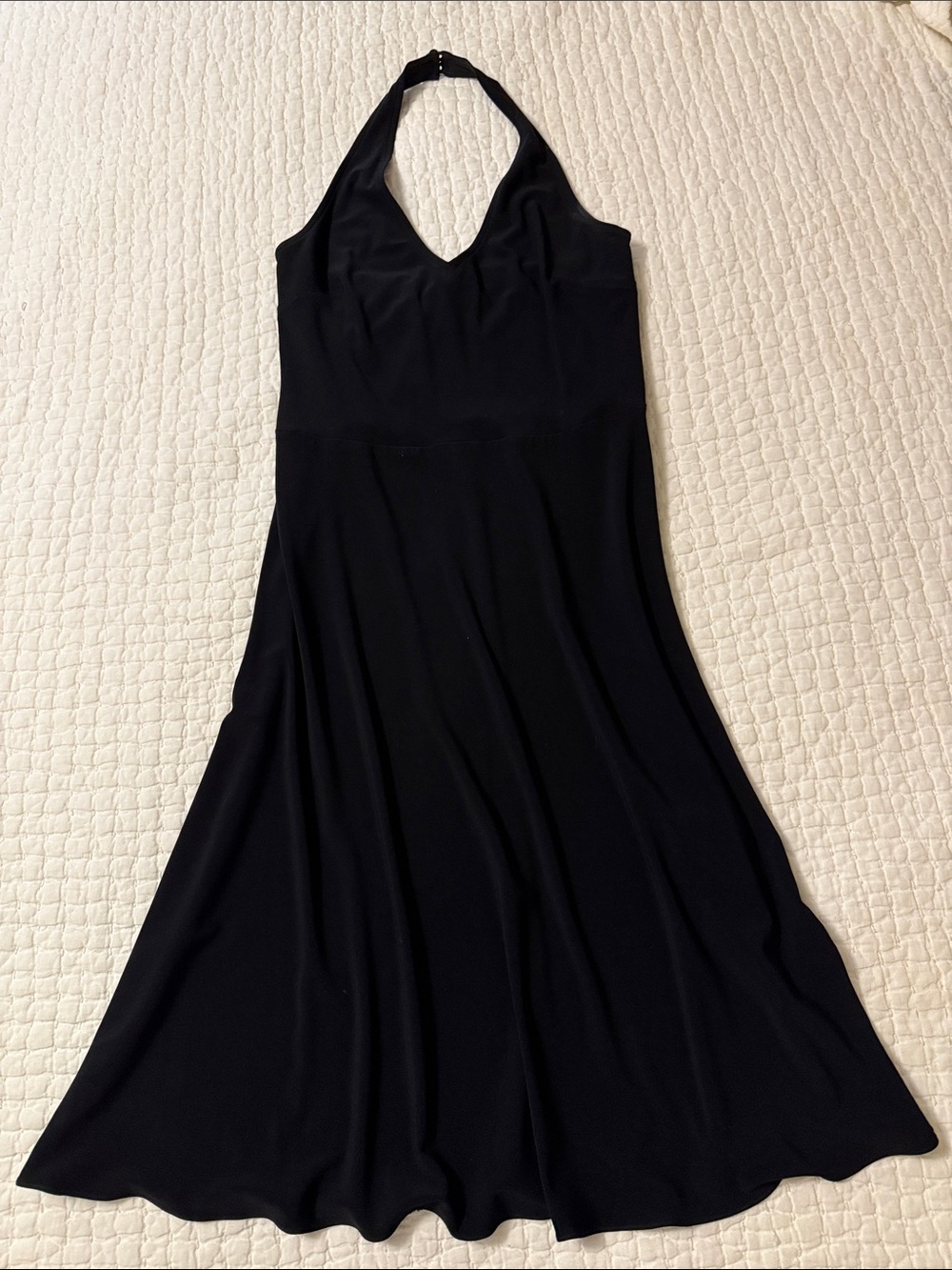 Joseph Ribkoff Black Halter Neck Dress